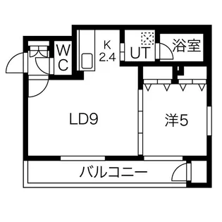 ロイヤルコトニ【3階】の間取り