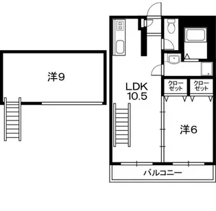 KENS HOUSE【2階】の間取り