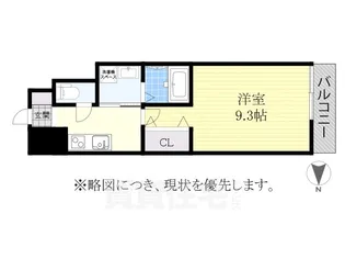 KDXレジデンス今池【7階】の間取り