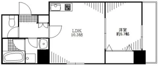 ヒルトップ白金台【4階】の間取り