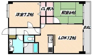 千葉県市川市行徳駅前3【マンション】の間取り
