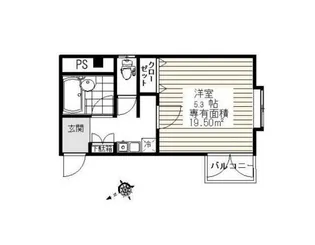 ソル・レヴェンテ【3階】の間取り