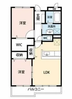 プロフォン・ヴァレー【2階】の間取り