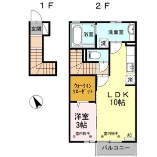 カレンデュラIIの間取り