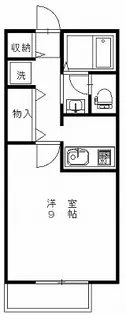 陽だまりハイツ2000 B【1階】の間取り
