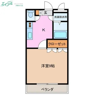 セントラル【1階】の間取り