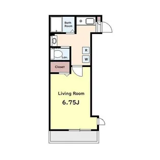 グリーンコート白山【2階】の間取り