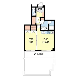 津田沼グランドサンシャイン【1階】の間取り