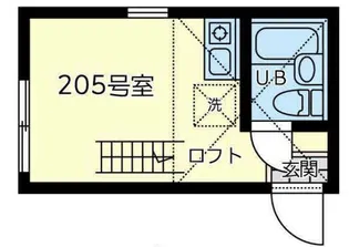ユナイト上星川ニューオーリンズ【2階】の間取り