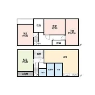 奈良県奈良市川上町【一戸建】の間取り