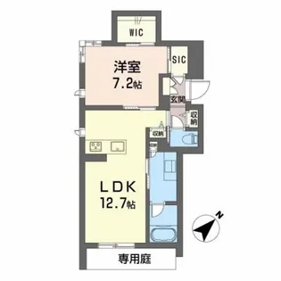 BloomStage白金【1階】の間取り