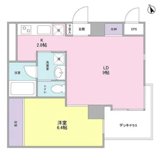 神奈川県相模原市緑区橋本3【マンション】の間取り