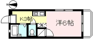 1Kの間取り画像