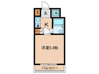 メゾンコモド小石川【5階】の間取り