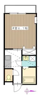 プレステージ谷塚III【1階】の間取り