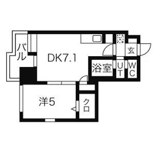 ラヴィータ410【4階】の間取り