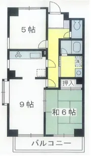 シャトー・レ・セルズィエール【1階】の間取り