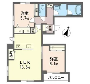 グランデュール久が原【3階】の間取り