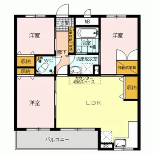 サザン・ウインド【2階】の間取り