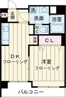 オードシュール【7階】の間取り
