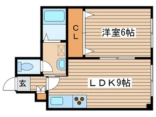 北20条ビル【4階】の間取り