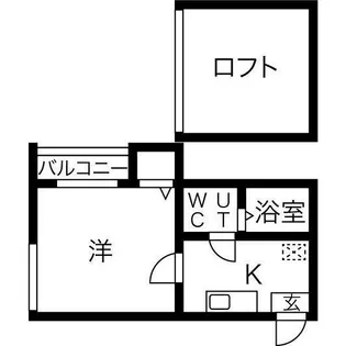 愛知県名古屋市守山区川西1【アパート】の間取り