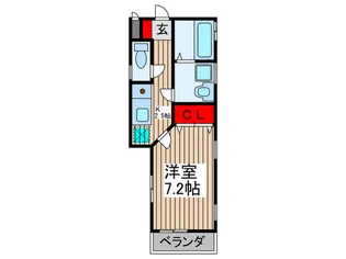 スタ-ヒル上尾【1階】の間取り