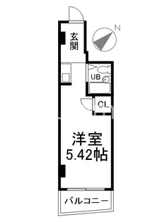 メゾンドアムール【6階】の間取り