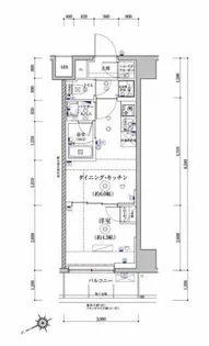 RELUXIA亀戸【7階】の間取り