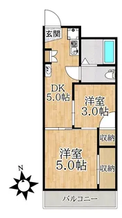 永和第10ビル【3階】の間取り