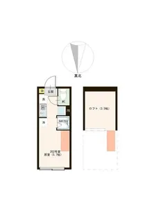 仮称)若宮二丁目(3)【2階】の間取り