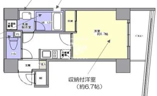 東京都品川区小山4【マンション】の間取り