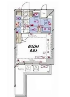 コンシェリア芝公園マスターズヴィラ【10階】の間取り