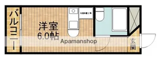 城北シティハイツ【3階】の間取り
