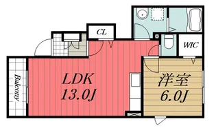 千葉県大網白里市みずほ台3【アパート】の間取り