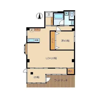 東京都中野区弥生町3【マンション】の間取り