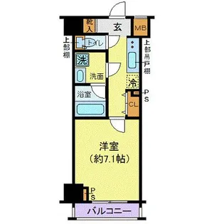 東京都板橋区高島平1【マンション】の間取り