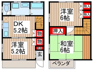 埼玉県さいたま市北区吉野町1【一戸建】の間取り