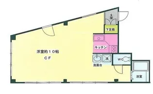 スガヤビル【4階】の間取り