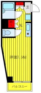 パティオ滝野川壱番館【1階】の間取り