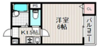 ラピート堺【5階】の間取り