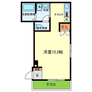 Mont LivreIII【1階】の間取り