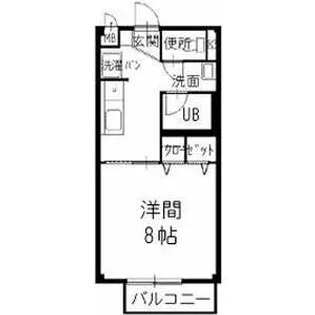 Surplus One銀河A【1階】の間取り