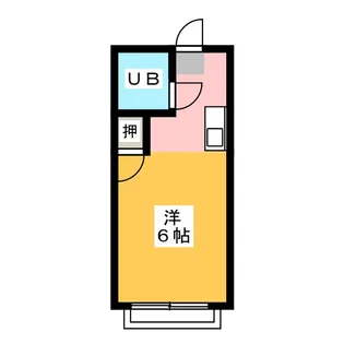 小川ハイツ【2階】の間取り