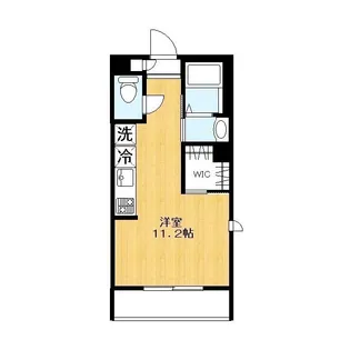 コンフォート住吉B【1階】の間取り
