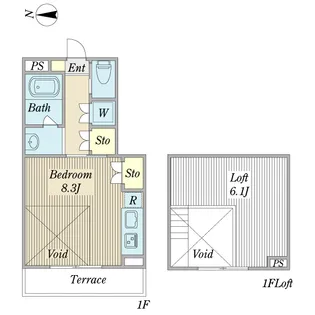 FORT【1階】の間取り