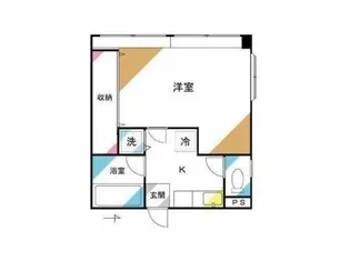 クレスト東大宮【2階】の間取り