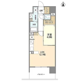 ハイラインIII【10階】の間取り