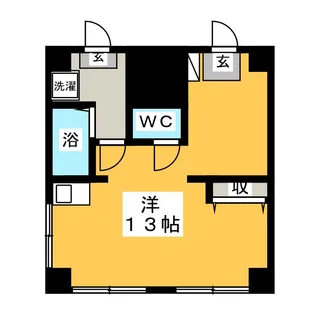 MST向島【3階】の間取り