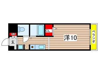 スカイビュ-瑞穂【3階】の間取り